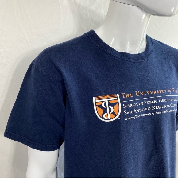 The University of Texas School of Public Health at Houston San Antonio Blue Tee - Picture 8 of 8